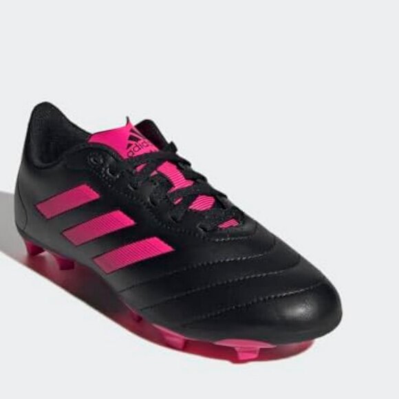 Adidas Firm Ground Soccer Cleats Black & Pink - Picture 2 of 9